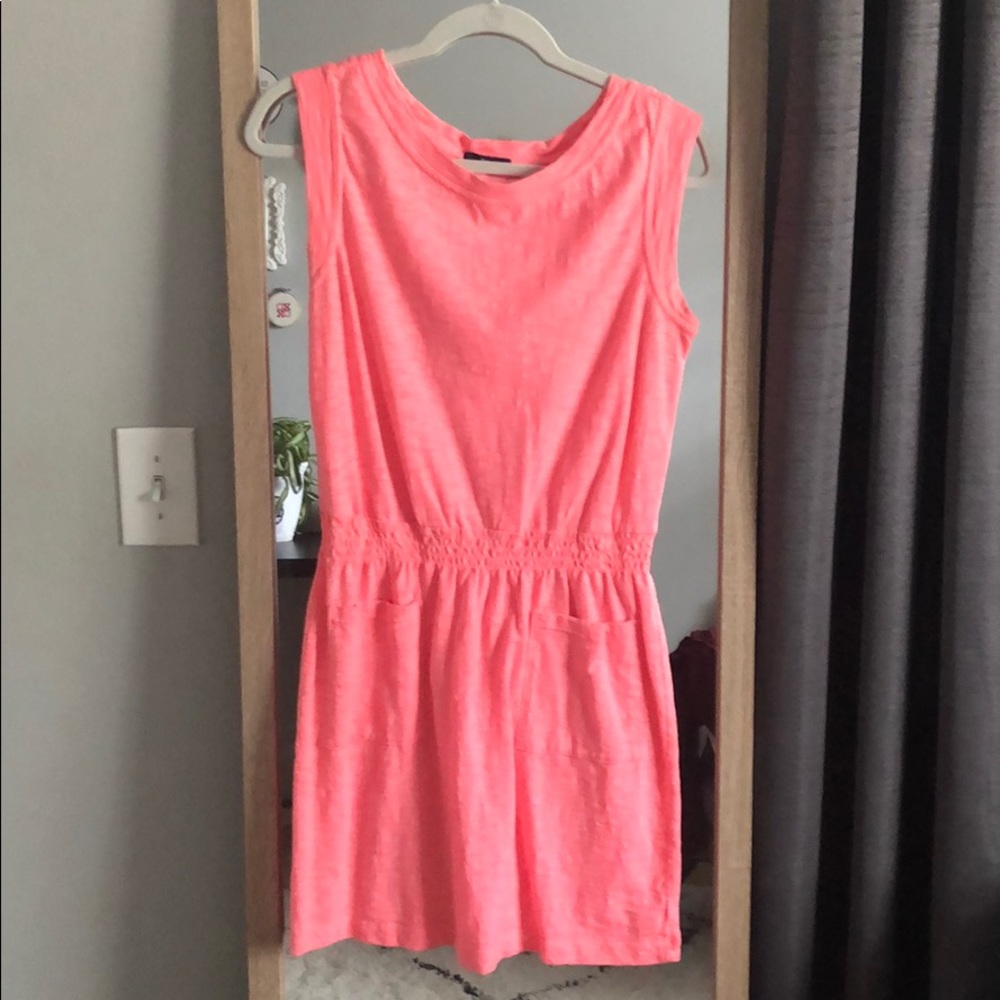 Gap drop waist beach dress with pockets